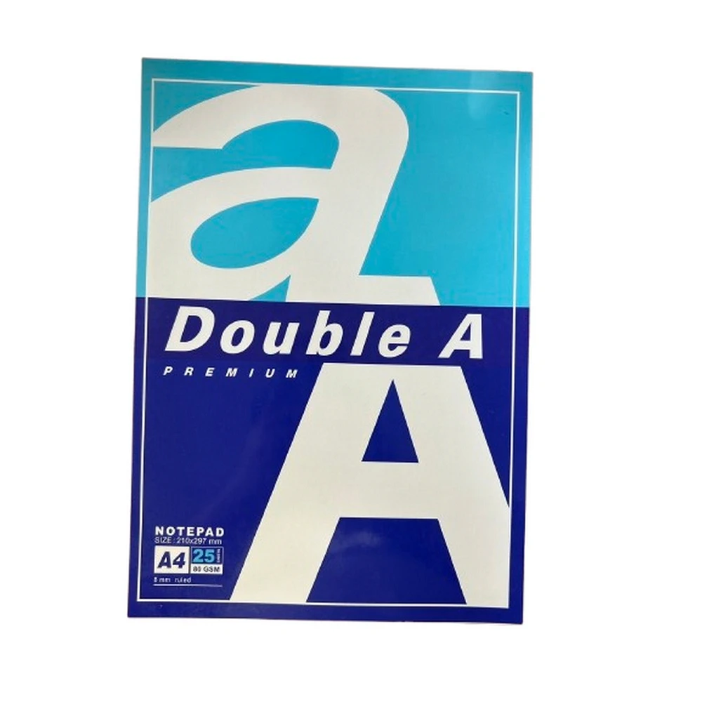 AAR สมุดรายงานดับเบิ้ลเอ 80G A4 25 แผ่น (มีเส้น)