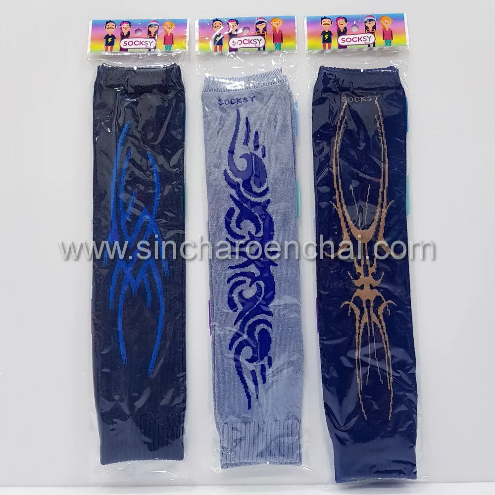 ปลอกแขน สีเข้ม พิมพ์ลาย คละลาย (5 โหลๆ ละ 162)