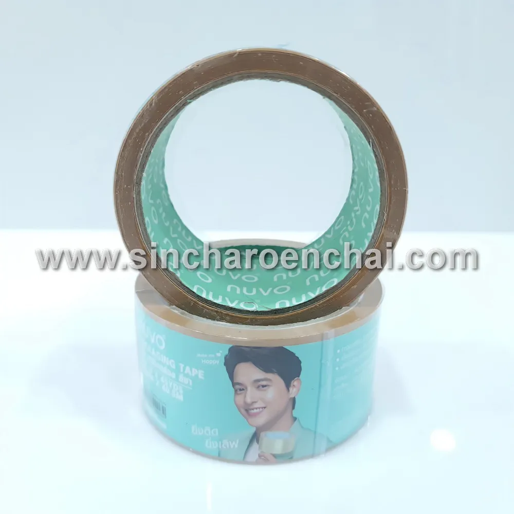 เทป OPP 48 มม. ยาว 45y NUVO ทึบ (6 ม้วน/แพ็ค)