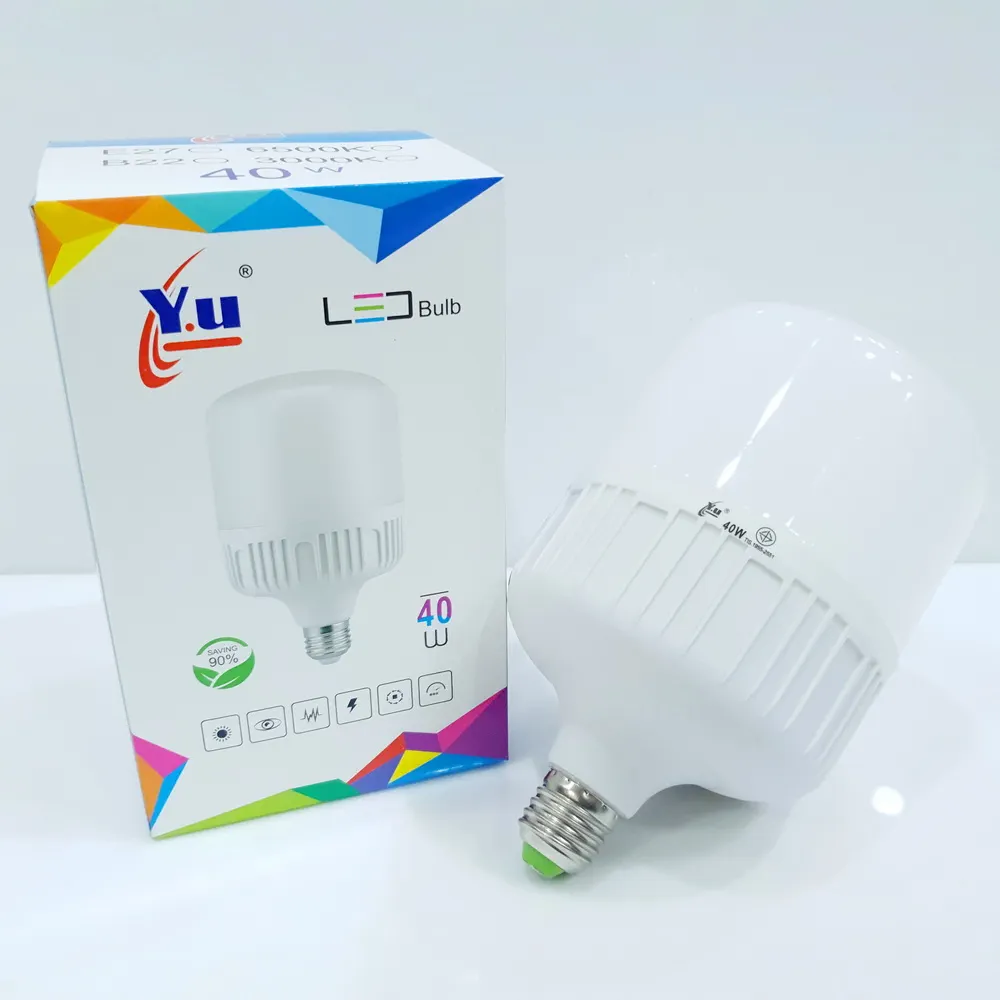 6588 หลอดไฟ LED 40W ขาว