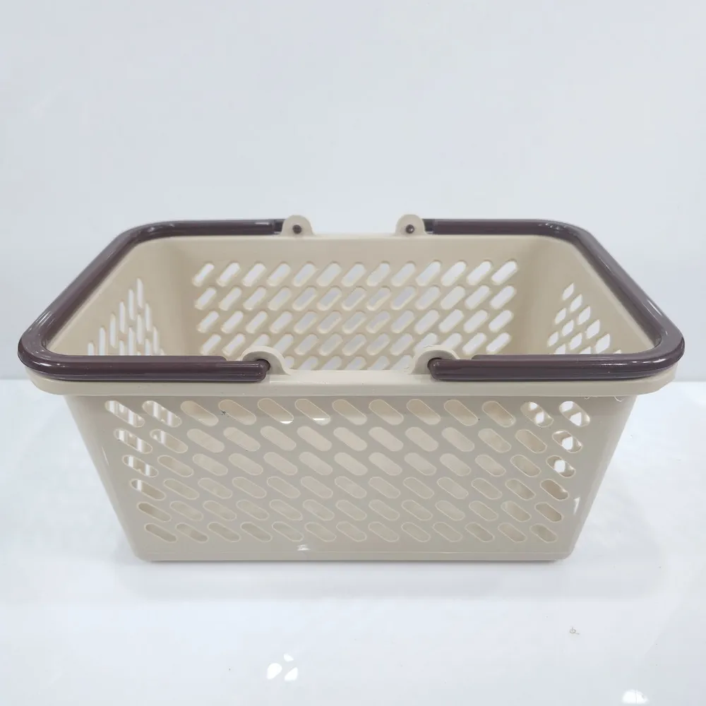 9877/2 ตะกร้าพีเพิล สีหวาย 20.5x31.5x16.5 ซม. SN (12 โหลๆ ละ 200)