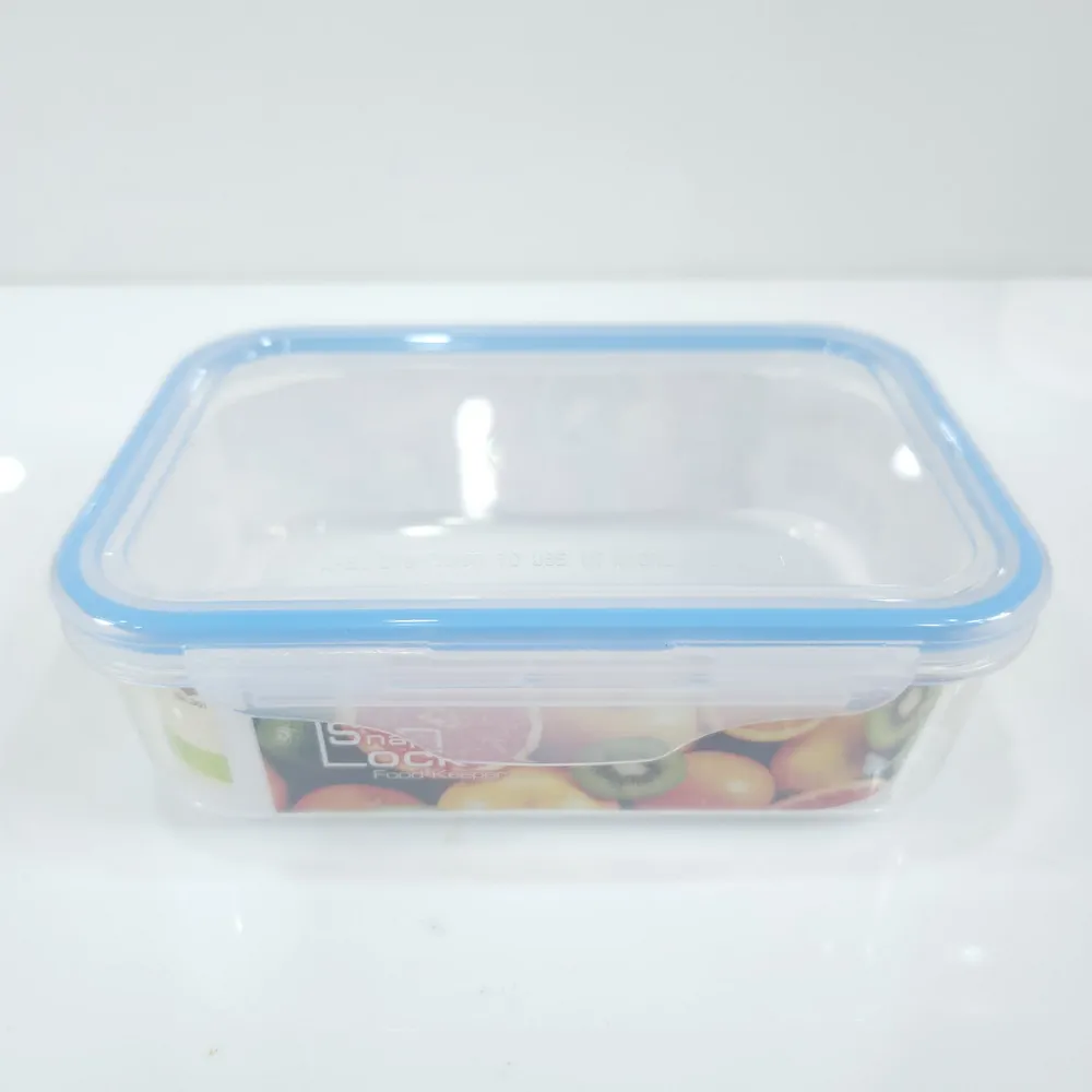 301 กล่องเหลี่ยม Snap Lock 850 ml. SN  (4 โหลๆ ละ 205)