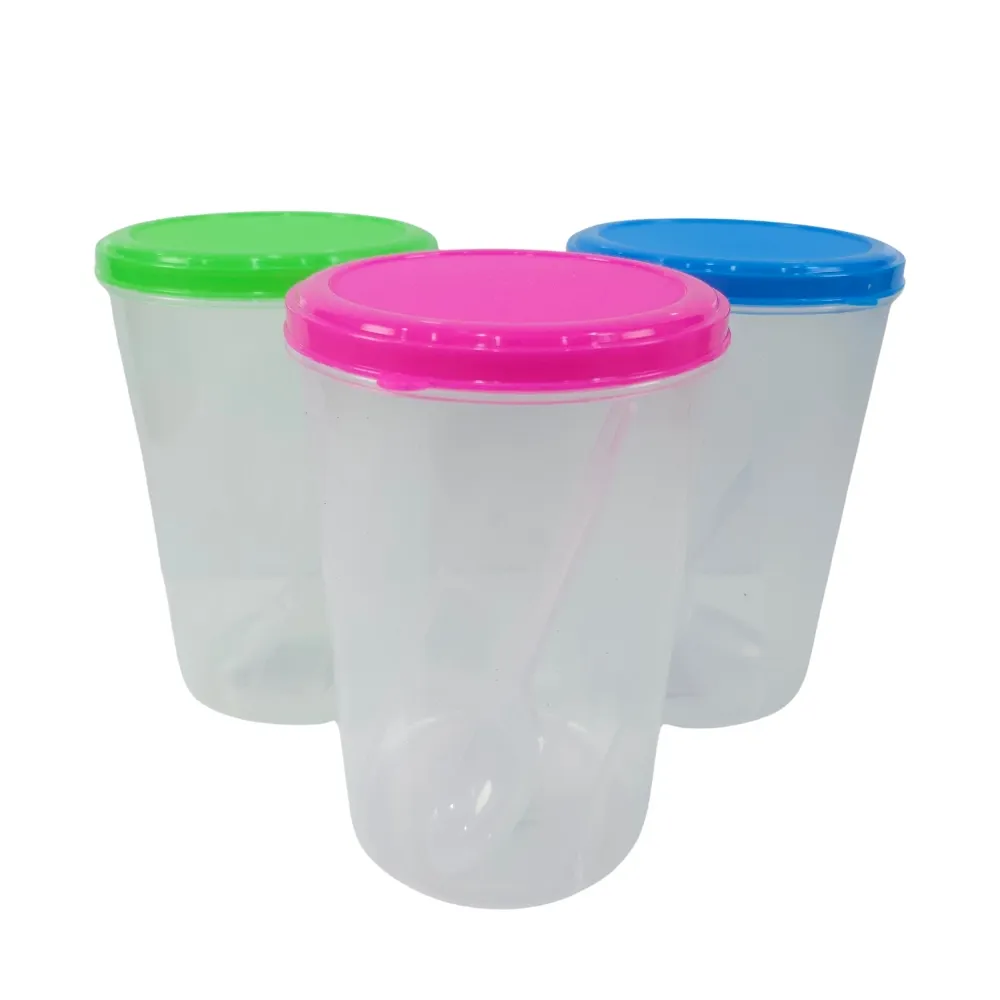 1029 ขวดโหล (แถมช้อน) สีสดใส BIGONE (8 โหลๆ ละ 170)