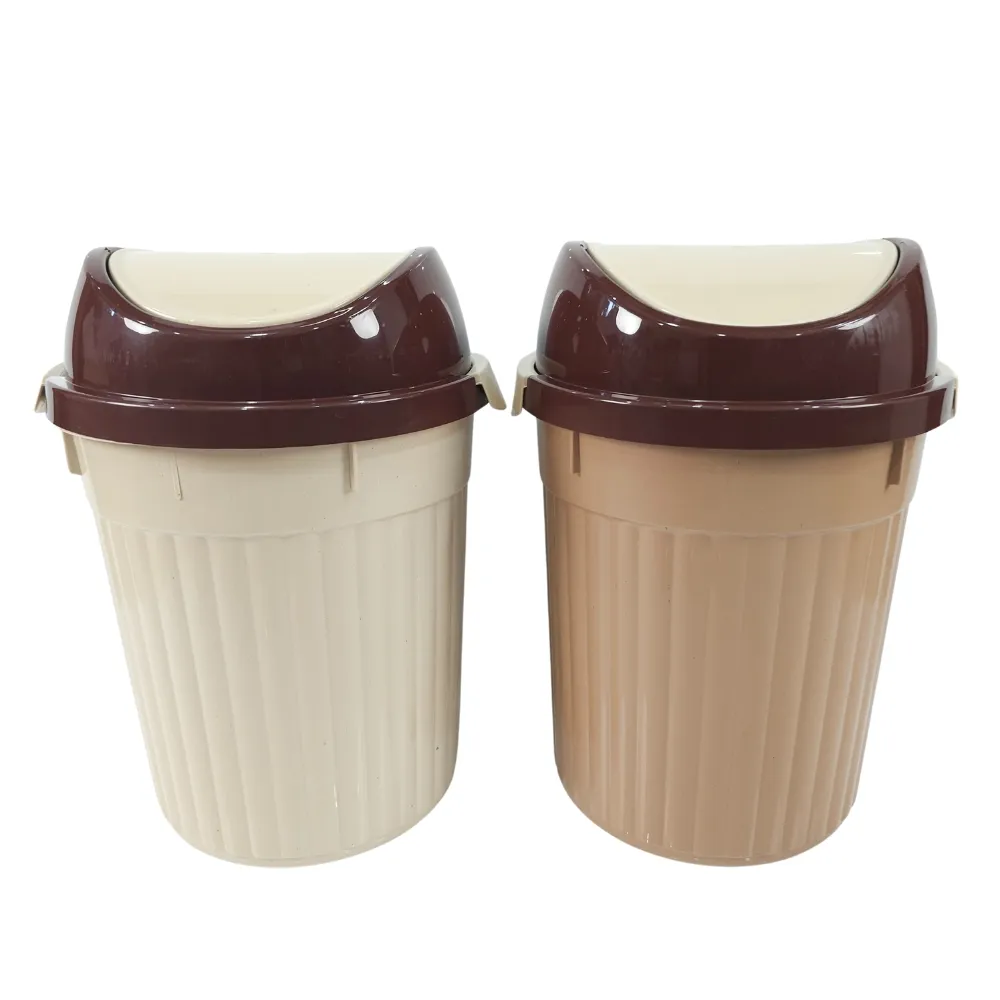 565-2 ถังขยะกลม 16 ลิตร สีหวาย SN (4 โหลๆ ละ 190)