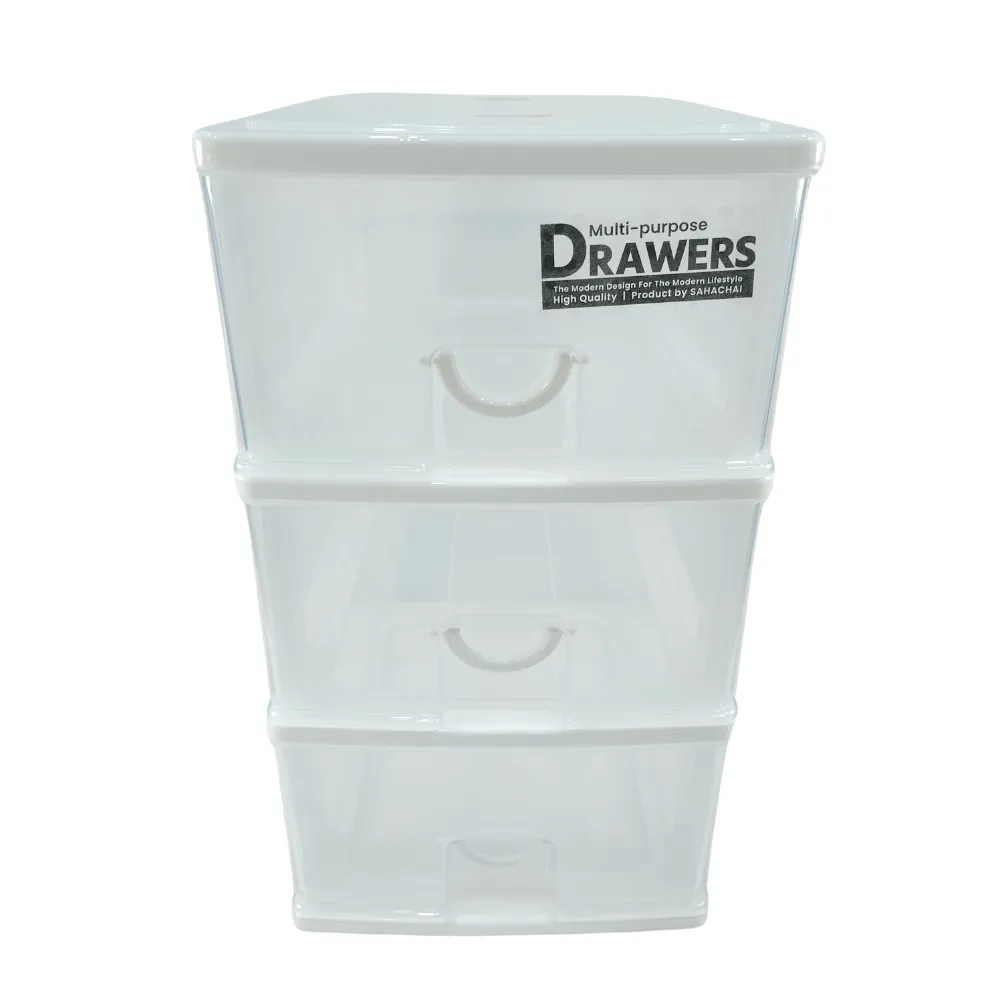 277-A/3 ลิ้นชัก 3 ชั้น 25x35x44 ซม. สหชัย