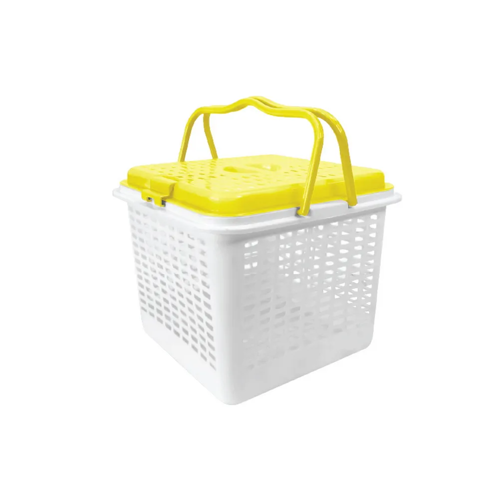 2543 ตะกร้าปิคนิค 13.5 ลิตร 30x30x5 ซม. สหชัย