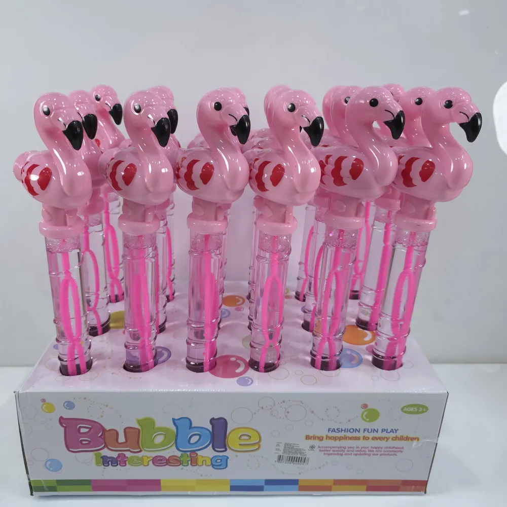 309A เป่าฟองนกฟลามิงโก 35 ซม. (18 ชิ้น/กล่อง)