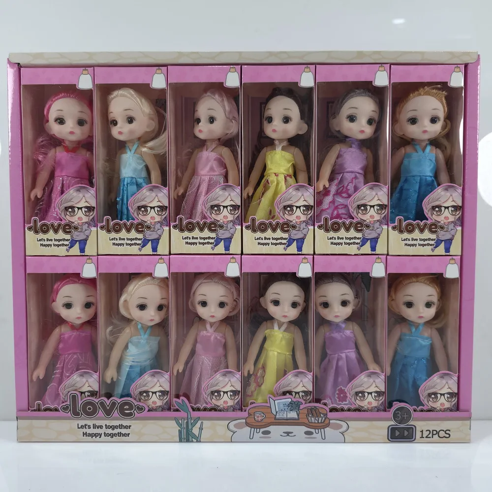 8005 ตุ๊กตาบาร์บี้ ขนาด 6 นิ้ว หน้าเกาหลี