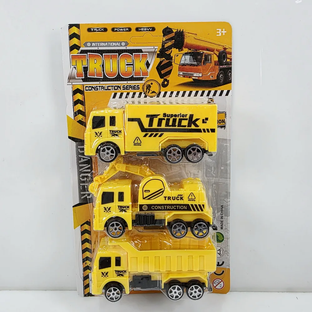 HY072 รถก่อสร้าง 3 คัน โมเดล