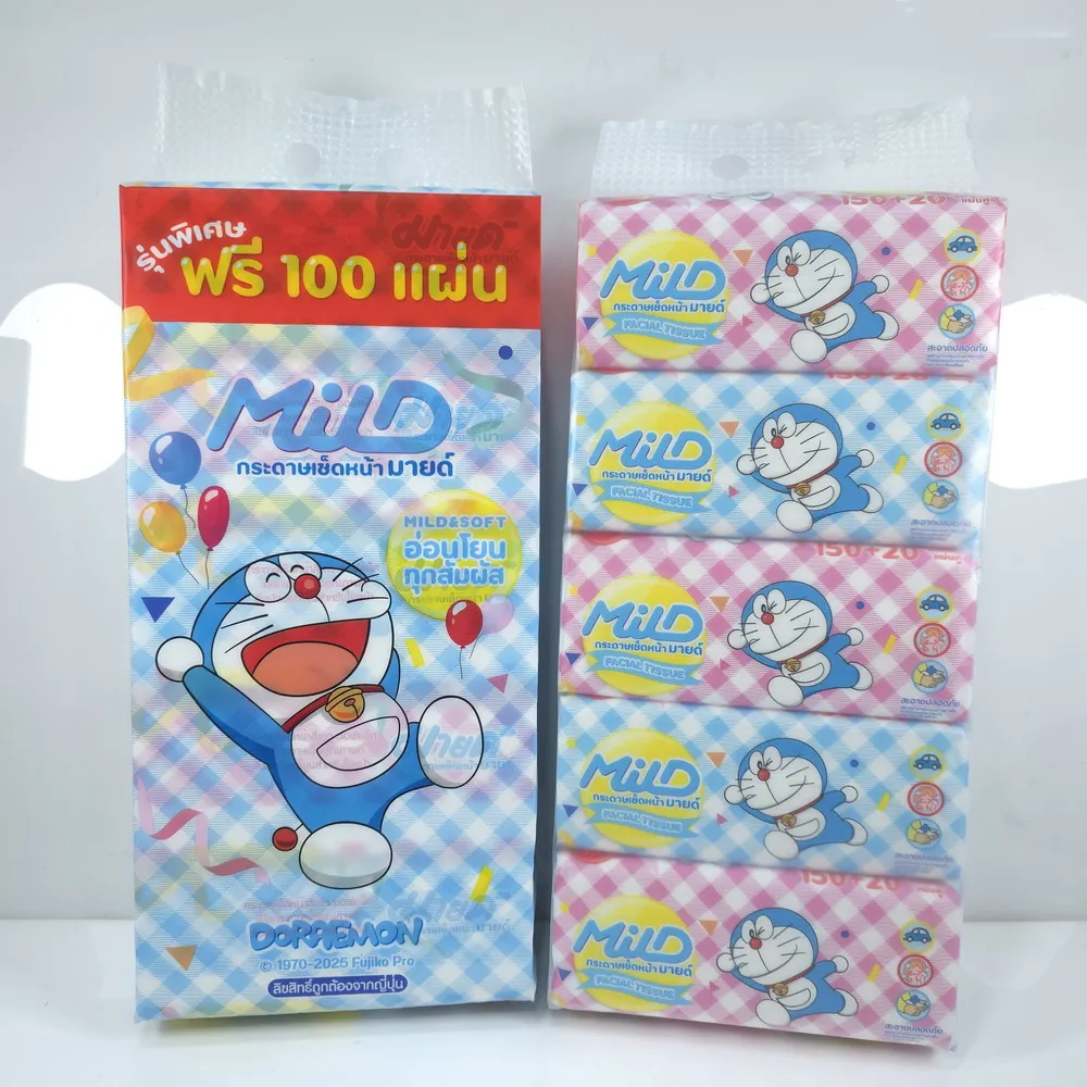 เช็ดหน้ามายด์ 170 แผ่น (1x5x10)