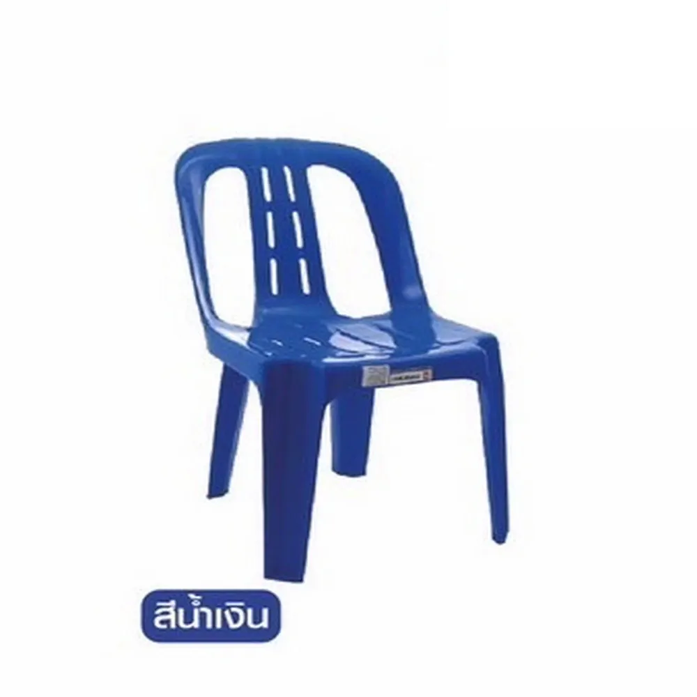 159 เก้าอี้เด็กพนักพิง เกรด A สีน้ำเงิน สหชัย