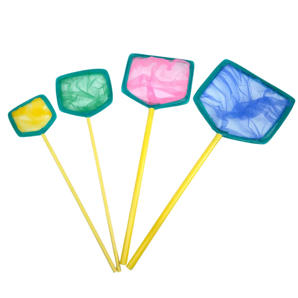 กระชอนปลาเหลี่ยม 4.5 นิ้ว ด้าม PVC