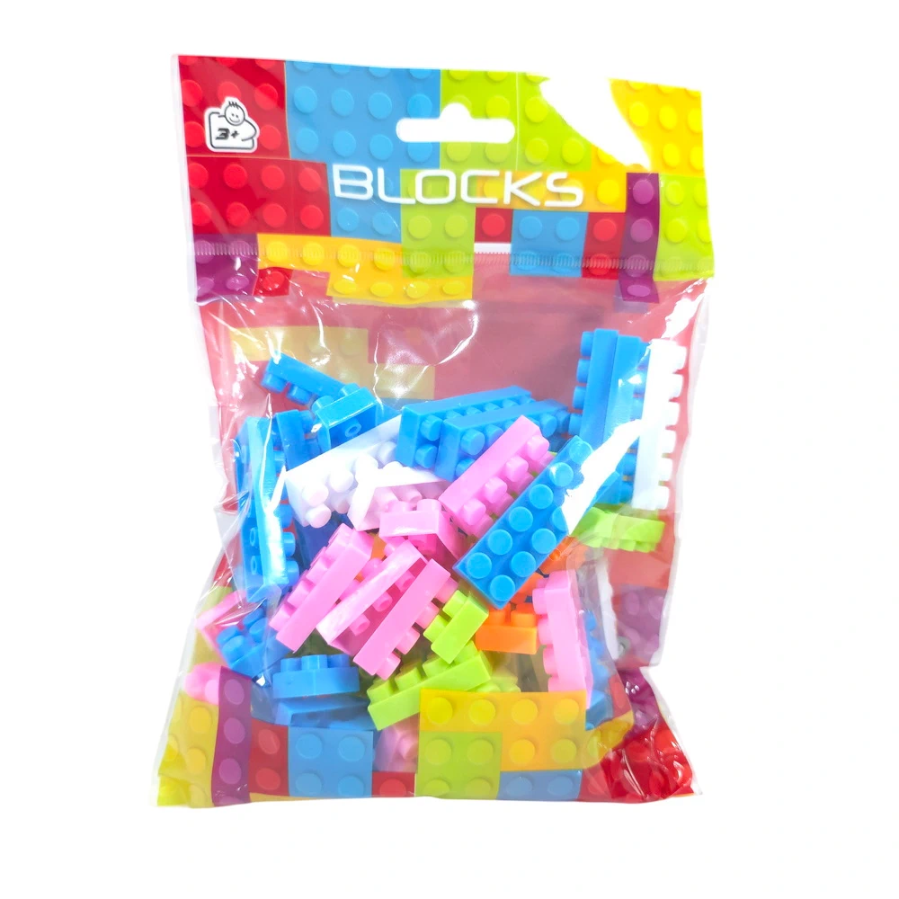 138-2 ตัวต่อ 100 ชิ้น คละ 6 สี