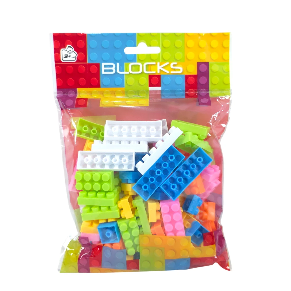 138-3 ตัวต่อ 68 ชิ้น คละ 6 สี