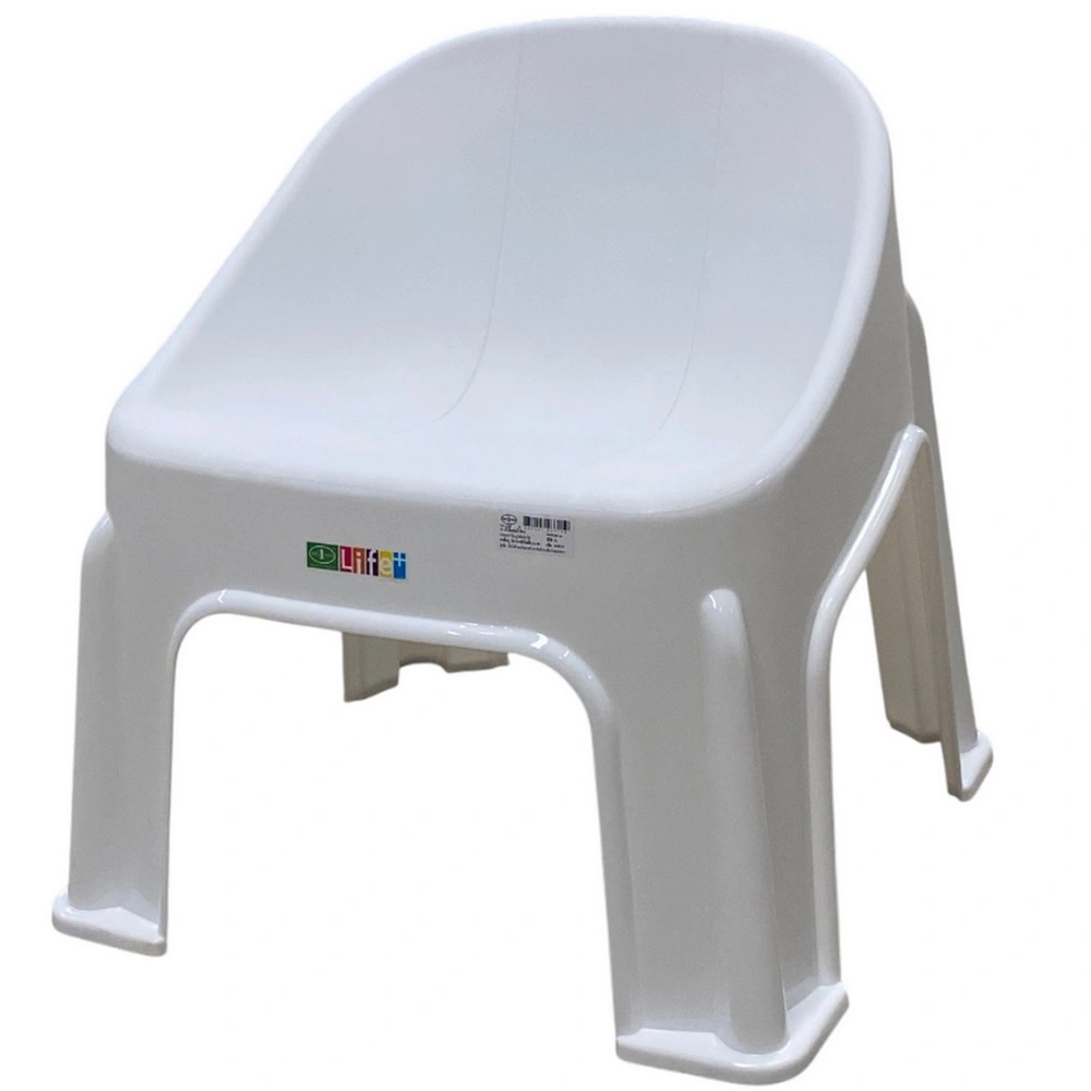 371 เก้าอี้แฟนซีลายหนัง เกรด A สีขาว BIGONE (มัดละ 18 ตัว)