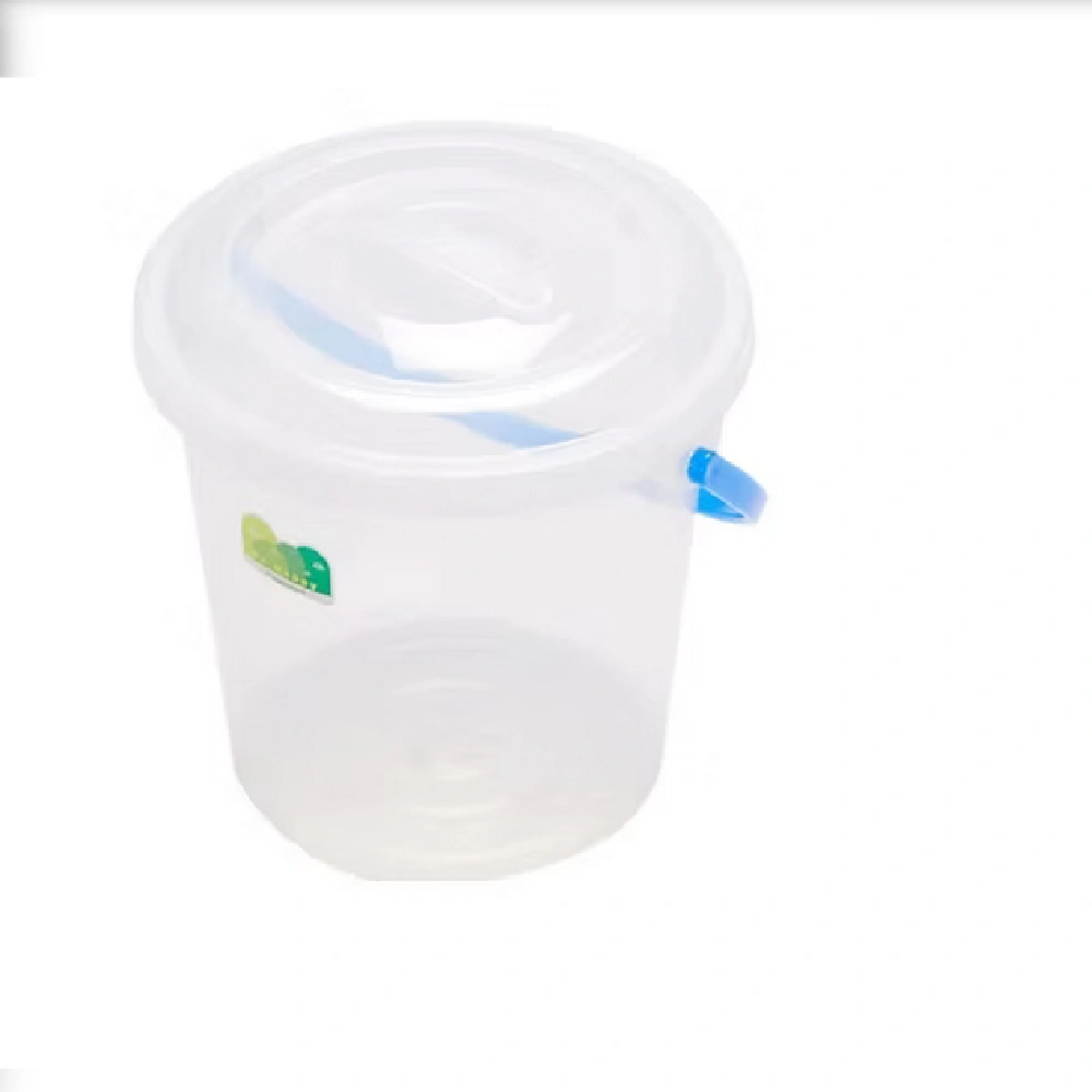 ถังน้ำสีขาวหูสี+ฝา 4.5 แกลลอน SN