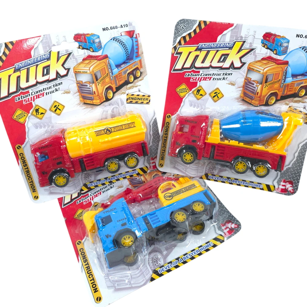 668-A10 รถก่อสร้าง คละแบบ มีลานวิ่งได้