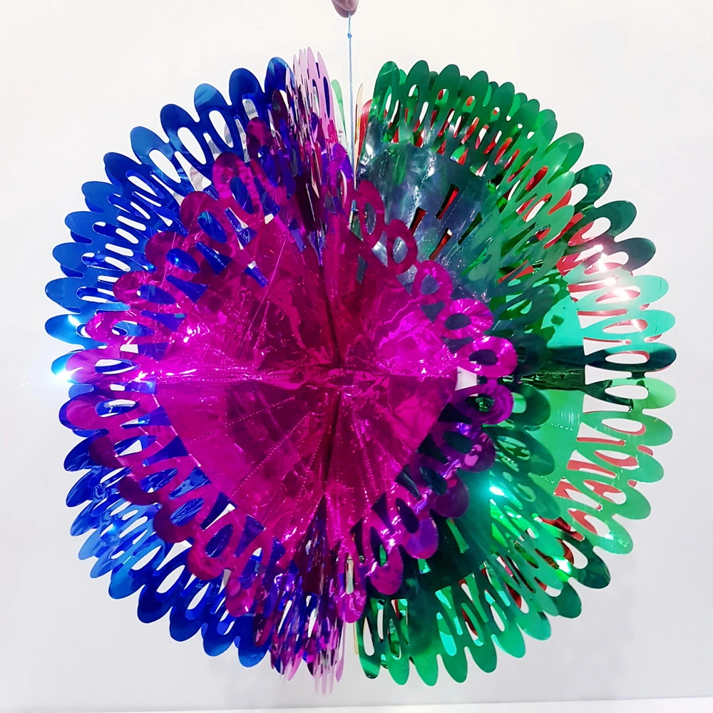 โมบายกลางห้องตกแต่งปีใหม่ 40 ซม. ปลายวงรี