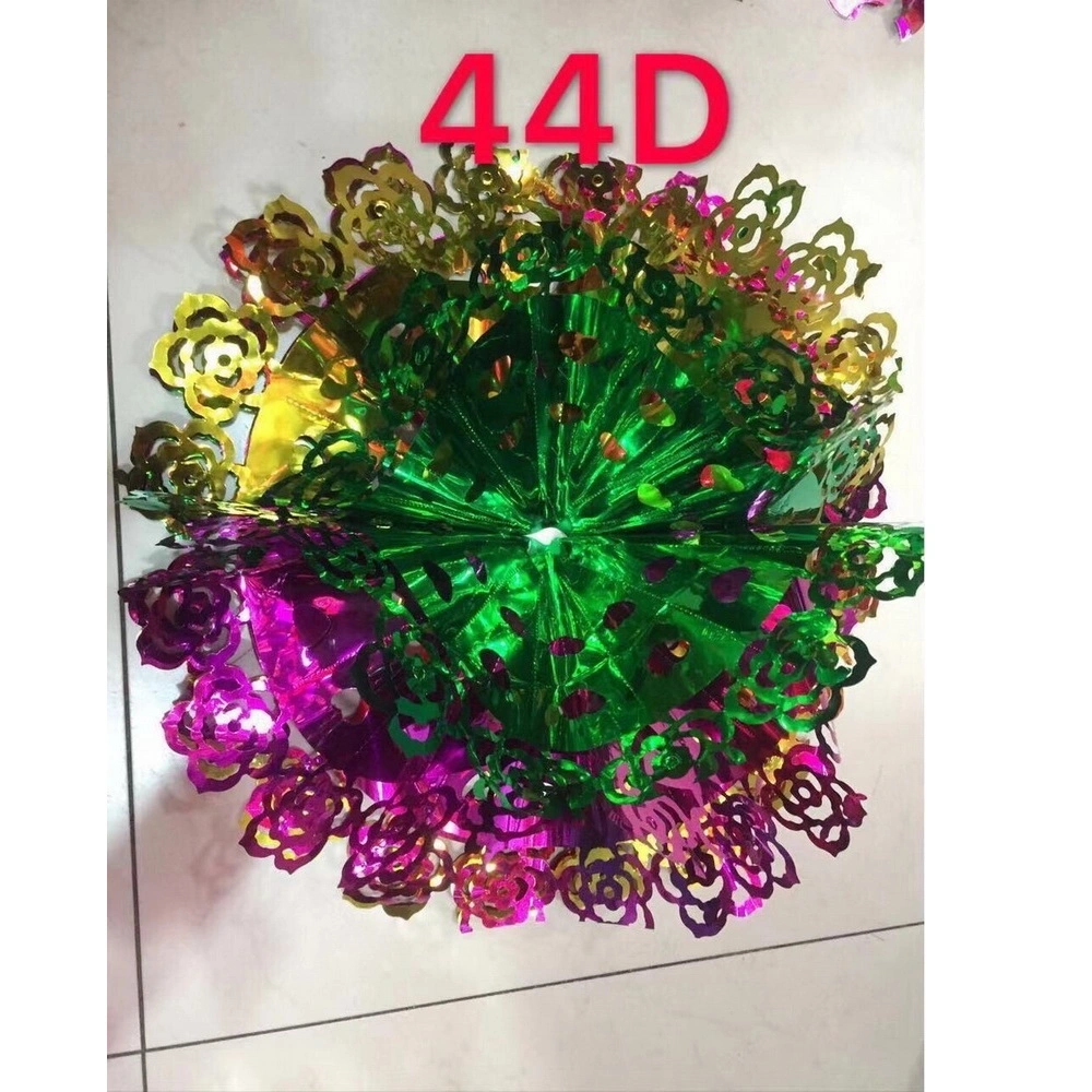 โมบายกลางห้องตกแต่งปีใหม่ 40 ซม. ปลายดอกไม้